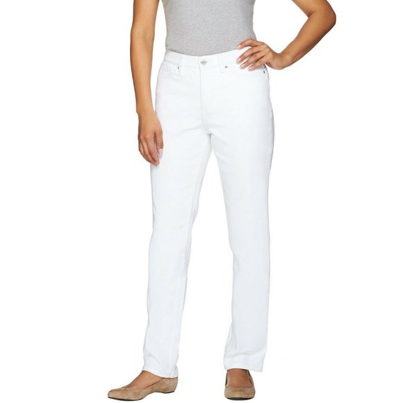 womens white jeans tall